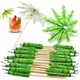 20/50pcs Tropical Palm Tree Paper Umbrella Cocktail Food Fruit Picks Cupcake Topper Hawaiian