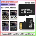 Miyoo Mini Plus Game System Card 64GB/128GB/256GB 50+Emulators Support PS1/MAME/NDS TF Card SD card