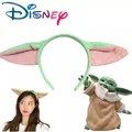 Star Wars Baby Yoda Chrildren Headband Stretchy Plushy Hair Accessories Disney Anime Figure cosplay