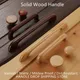 Walnut / Beech Kitchen Cabinet Handle Drawer Solid Wood Furniture Wooden Door Drawer Knobs Cupboard