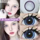 OVOLOOK-10 Colors Colored Contact Lenses for Eyes with Diopters Prescription Lenses for Myopia