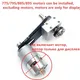 Mini Table Saw Spindle DIY Woodworking Cutting Polishing Spindle Bearing Seat Shaft And Ball Motor