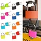 Plastic Travel Bag Lock 23mm Suitcase Diary Lock Mini Strong Steel Padlock for Home Decoration