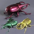 Unicorn Beetle Wind Up Clockwork Simulated Insects Model Toys Prank Props Parent-child Game Party