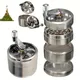 Nut and Hard Spice Grinder for Nutmeg Ginger Rock Salt and Peppercorn Hand tools crushers