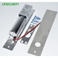 LPSECURITY Low Temperature Electric Bolt Lock 2-Lines DC 12V Heavy duty Fail Safe Drop Gate Door