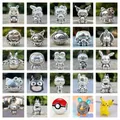 New 925 Sterling Silver plated cartoon dog cat Bead Pandent Charms Fit Original Pandora charm