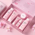 6pcs Laikou Sakura Skin Care Sets Facial Cleanser Eye Creams Face Cream Serum Lotion Toner