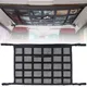 Car Ceiling Cargo Net Strong Load-Bearing Mesh Car Roof Storage Organizers Space Saving Car Storage