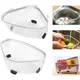 LMETJMA In-Sink Mesh Colander Strainer Basket Triangle Sink Drainage Rack with Suction Cup Kitchen