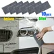 10Pc Nano Sparkle Cloth Magic Car Scratch Repair Cloth Car Metal Surface Polishing Cloth Scratch