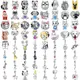 Newest 925 Silver Plated Animals Dog Pig Owl Lucky Cat Horse Charm Bead Fit Original Pandora