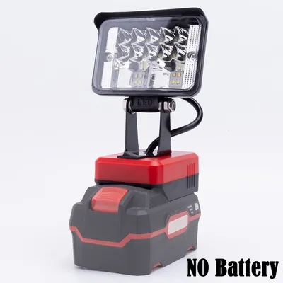 Wireless LED Work Light for Lidl Parkside X20V Team Li-ion Battery Portable Outdoor Lamp work light (Not include battery)