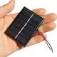Solar Panel 0.3W 3V Solar Battery Charger DIY Solar Battery Kit Battery Mobile Phone Charger with