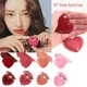 1Pc Love Heart Shape Empty Eyeshadow Case With Mirror Rouge Lipstick Box Pigment Palette Refillable