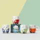 Bus Cup Beast Pie Cups Small Animal Mug Handmade Household Ceramic Mug Cute Cartoon Cow Creative