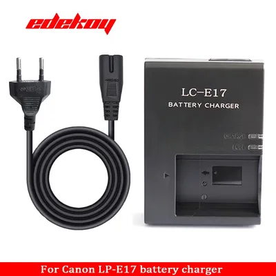 LC-E17 Battery Charger LP-E17 Compatible with for Canon EOS Rebel T7i, T6i, T6s, SL3, SL2, 77D, 9000D, 8000D, 800D, 760D, 750D,