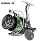 2024 New All-Metal Black Green Fishing Reel Freshwater Seawater Dual Use Max Drag 12Kg Spinning Reel