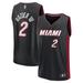 Men's Fanatics Branded Terry Rozier Black Miami Heat Fast Break Player Jersey - Icon Edition