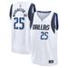 Men's Fanatics Branded PJ Washington Jr. White Dallas Mavericks Fast Break Player Jersey - Association Edition