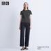 Women's High Waisted Straight Color Jeans | Black | 10 | UNIQLO US