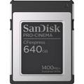 SanDisk 640GB PRO-CINEMA CFexpress Type B Memory Card SDCFEC-640G-GN4NN