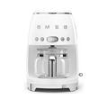 Smeg Dcf02 50’S Retro Style Drip Coffee Machine, Auto-Start Mode, Reuseable Filter, Digital Display, Anti-Drip System, Aroma Intensity Option, 1.4 Litre Tank
