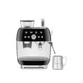 Smeg Egf03 50'S Retro Style Espresso Coffee Machine With Grinder, 20 Bar Pump, 2.4L, 1650W