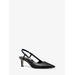 Michael Kors Daniella Leather Slingback Pump Black 6.5