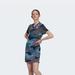 Adidas Dresses | Adidas X Farm Rio Colab V Neck Dress. M. Nwt | Color: Black/Blue | Size: M