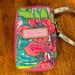 Lilly Pulitzer Bags | Lilly Pulitzer Small Wristlet Nwot! | Color: Green/Pink | Size: Os