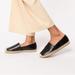 Coach Shoes | Coach Carley Leather Espadrille Flats | Color: Black | Size: 8