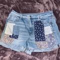 American Eagle Outfitters Shorts | American Eagle Mom Shorts | Color: Blue | Size: 18