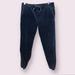American Eagle Outfitters Pants | American Eagle Next Level Flex Corduroy Joggers In Navy Blue - Size Medium | Color: Blue | Size: M