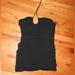 Zara Dresses | Black, Fitted Body Con Zara Dress. Size M. | Color: Black | Size: M