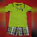 Polo By Ralph Lauren Matching Sets | Boys Polo Shorts Outfit | Color: Blue/Green | Size: 4tb