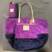 Coach Bags | Coach Legacy Weekend Bag With Wristlet Wallet | Color: Blue/Purple | Size: Os