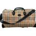 Burberry Bags | Burberrys Vintage Duffle Bag With Strap | Color: Black/Cream | Size: Os