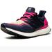 Adidas Shoes | Adidas Ultraboost Women's Running Shoes Size 8 | Color: Blue/Pink | Size: 8