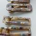 Anthropologie Accessories | Anthropologie S/4 Hair Clips Multi Color | Color: Purple/White | Size: Os