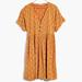 Madewell Dresses | Floral Madewell Dress Xs | Color: Orange/Yellow | Size: Xs