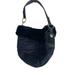 Coach Bags | Coach Quilted Black Rabbit Fur Trimmed Hobo Bag | Color: Black | Size: Os