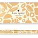 Kate Spade Office | Kate Spade New York Black Ink Ballpoint Pen W/ Reusable Gift Box - Golden Floral | Color: Cream/Gold | Size: Os