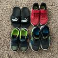 Nike Shoes | Boys Shoe Lot In Great Used Condition | Color: Black/Pink | Size: 11g