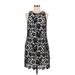 Banana Republic Casual Dress - Shift High Neck Sleeveless: Black Dresses - New - Women's Size 6