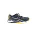 Reebok Sneakers: Gray Print Shoes - Women's Size 9 - Almond Toe