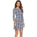 Lilly Pulitzer Dresses | Lilly Pulitzer Charlene Dress I Got Lucky Size Medium | Color: Blue/White | Size: M