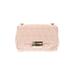 MICHAEL Michael Kors Shoulder Bag: Quilted Pink Solid Bags