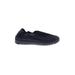 Ilse Jacobsen Flats: Slip On Platform Casual Blue Print Shoes - Women's Size 38 - Round Toe