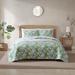 Tommy Bahama Paradise Point Cotton Reversible Green Quilt Set